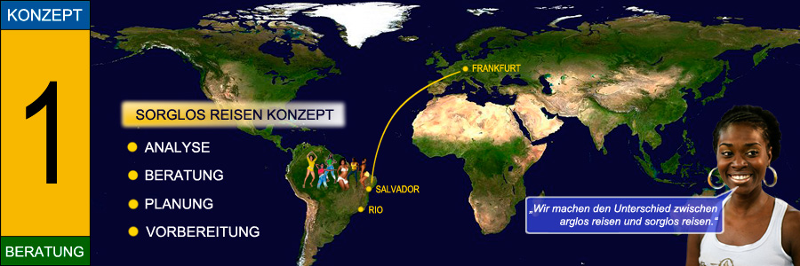 Konzept der Agentur Samba Nr. 1: Beratung und Vorbereitung
