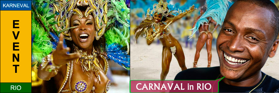 Karneval Event in Rio - Night im Sambodromo