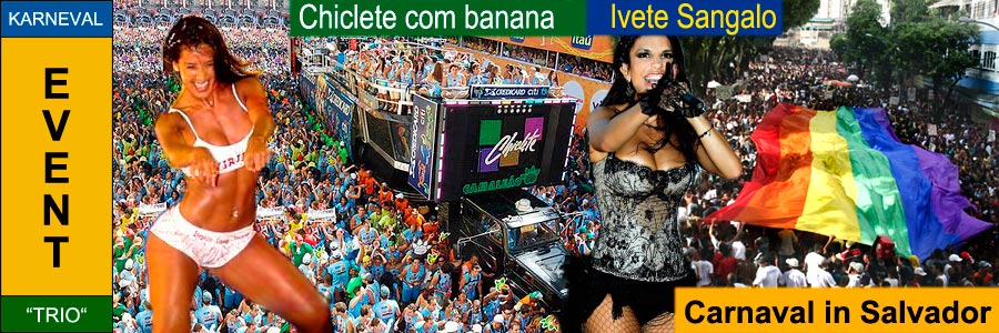 Fahrt auf dem Trio Eletrico durch den Karneval von Salvador da Bahia